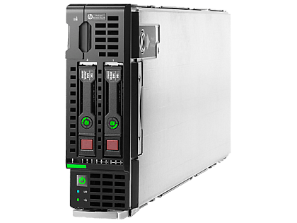 Сервер HP BL460 G9 noCPU 16хDDR4 softRaid B140i iLo 1х1W PSU Ethernet 2х10Gb/s 2х2,5" FCLGA2011-3