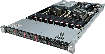 Сервер HP DL360p G8 noCPU 24хDDR3 softRaid P420i iLo 2х460W PSU 530FLR 2х10Gb/s 8х2,5" FCLGA2011 (3)