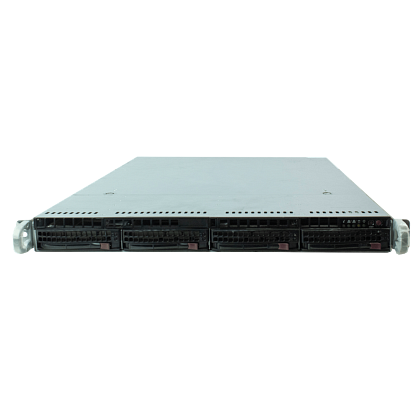 Сервер Supermicro SYS-5018R CSE-815 noCPU X10SLM+-LN4F 4хDDR3 softRaid IPMI 1х350W PSU Ethernet 4х1Gb/s 4х3,5" BPN SAS815TQ FCLGA1150