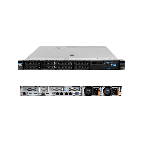 Сервер б/у 1U IBM x3550 M5 Intel Xeon E5-26XXV3/V4