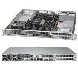 Сервер SuperServer 1028R-WMRT CSE-514 noCPU X10DRW-ET 16хDDR4 softRaid IPMI 2х400W PSU Ethernet 2х10Gb/s 2х2,5" FCLGA2011-3