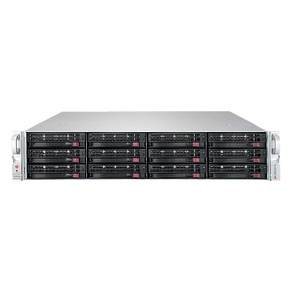 Сервер SuperServer 6029P-WTRT noCPU X11DDW-NT 12хDDR4 softRaid IPMI 2х1000W PSU ethernet 2х10Gb/s 12х3,5" FCLGA3647