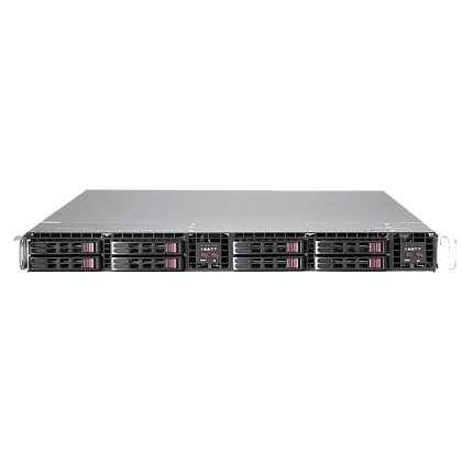 Сервер Supermicro SYS-1028UX-CR-LL2 CSE-119U noCPU X10DRU-XLL 16хDDR4 softRaid IPMI 2х750W PSU Ethernet  4х1Gb/s 10х2,5" BPN SAS3-116A-N2 FCLGA2011-3