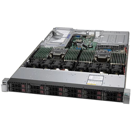 Сервер новый Supermicro SYS-120U-TNR CSE-119UH3TS