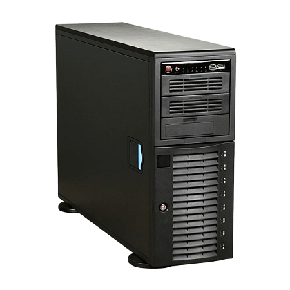Сервер Supermicro SYS-5046A CSE-733 noCPU X9SCI-LN4F 4хDDR3 softRaid IPMI 1х500W PSU Ethernet 4х1Gb/s 4х3,5" noBPN FCLGA1155 (2)