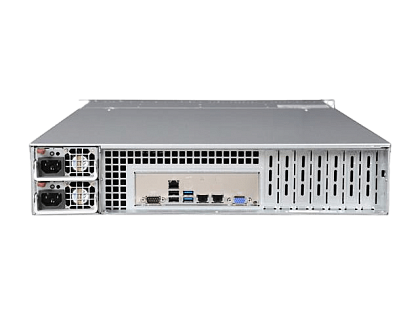 Сервер Supermicro SYS-6026R CSE-826 noCPU X8DTN+ 18хDDR3 softRaid IPMI 2х720W PSU Ethernet 2х1Gb/s 8х3,5" BPN SAS825TQ FCLGA1366 (2)