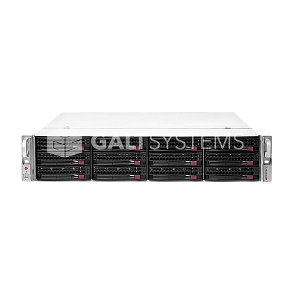 Сервер Supermicro SYS-6027R CSE-826 noCPU X9DRI-F 16хDDR3 softRaid IPMI 2х800W PSU Ethernet 2х1Gb/s 8х3,5" BPN SAS826A FCLGA2011