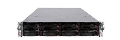 Сервер Supermicro SYS-6028U CSE-829U noCPU X10DRU-I+ 24хDDR4 softRaid IPMI 2х1000W PSU AOC-2UR6-i4XT 4х10Gb/s 12х3,5" EXP SAS3-826EL1 FCLGA2011-3