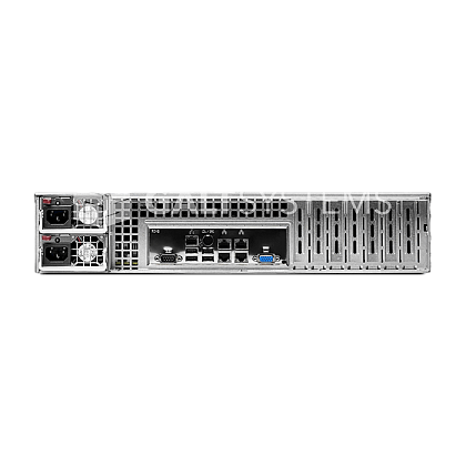 Сервер Supermicro SYS-6027R CSE-826 noCPU X9DRI-LN4F+ 24хDDR3 softRaid IPMI 2х720W PSU Ethernet 4х1Gb/s 8х3,5" BPN SAS826A FCLGA2011 (4)