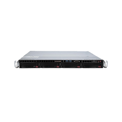 Сервер Supermicro SYS-5019S-MT CSE-813 noCPU X11SSH-TF 4хDDR4 softRaid IPMI 1х350W PSU Ethernet 2х10Gb/s 4х3,5" BPN SAS3-815TQ FCLGA1151