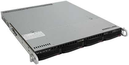 Сервер Supermicro SYS-1028 CSE-819U noCPU X10DRU-I+-G5-NI22 24хDDR4 softRaid IPMI 2х800W PSU Ethernet 2х1Gb/s 4х3,5" BPN SAS815TQ FCLGA2011-3