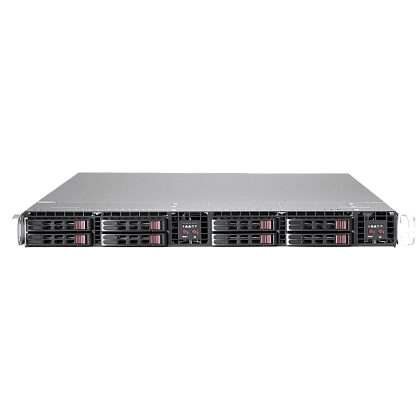 Сервер Supermicro SYS-1028 CSE-119U noCPU X10DRU-i+ 24хDDR4 softRaid IPMI 2х1W PSU Ethernet 4х1Gb/s 10х2,5" BPN SAS3-116-AN2 FCLGA2011-3