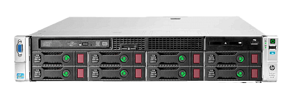 Сервер HP DL380p G8 noCPU 24хDDR3 P420 1Gb iLo 2х500W PSU 530FLR 2х10Gb/s 8х3,5" FCLGA2011