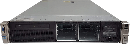 Уцененный Сервер HP DL380p G8 noCPU 1xRiser 24хDDR3 softRaid P420i 2Gb iLo 2х750W PSU 331FLR 4х1Gb/s 8х2,5" FCLGA2011 (ILO DEGRADED) (2)