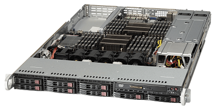 Сервер Supermicro SYS-1027R-WRF CSE-113 noCPU X9DRW-iF 16хDDR3 softRaid IPMI 2х500W PSU Ethernet 2х1Gb/s 8х2,5" BPN SAS113TQ FCLGA2011 (3)