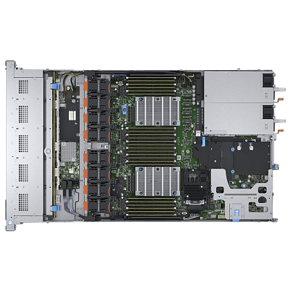 Сервер Dell PowerEdge R640 noCPU 24хDDR4 mini H730p iDRAC 2х750W PSU Ethernet 4х1Gb/s 8х2,5" FCLGA3647 (2)