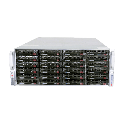 Сервер Supermicro SYS-6048R CSE-847 noCPU X10DRH-C 16хDDR4 softRaid IPMI 2х1280W PSU Ethernet 2х1Gb/s 36х3,5" EXP SAS3-846EL1 2х2,5" FCLGA2011-3