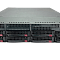 Сервер Supermicro SYS-6026R CSE-826 noCPU X8DTN+ 18хDDR3 softRaid IPMI 2х720W PSU Ethernet 2х1Gb/s 8х3,5" BPN SAS825TQ FCLGA1366