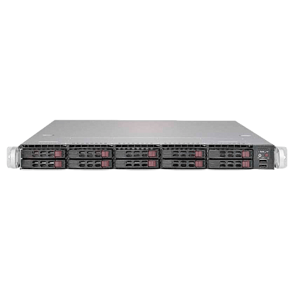 Сервер Supermicro SYS-1028R CSE-116 noCPU X10DRW-i 16хDDR4 softRaid IPMI 2х750W PSU Ethernet 2х1Gb/s 10х2,5" BPN SAS116TQ FCLGA2011-3