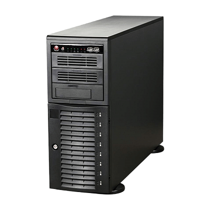 Сервер Supermicro SYS-5046A CSE-733 noCPU X9SCI-LN4F 4хDDR3 softRaid IPMI 1х500W PSU Ethernet 4х1Gb/s 4х3,5" noBPN FCLGA1155