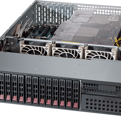 Сервер б/у 2U Supermicro SYS-2028R-C1RT CSE-213 Intel Xeon E5-26XXV3/V4