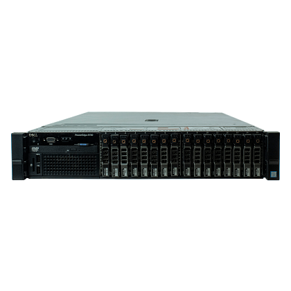 Сервер Dell PowerEdge R730 noCPU 24хDDR4 H730 iDRAC 2х750W PSU Ethernet 4х1Gb/s 16х2,5" FCLGA2011-3