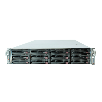Сервер Supermicro SYS-6027R CSE-826 noCPU X9DRi-LN4F+ 24хDDR3 softRaid IPMI 2х740W PSU Ethernet  4х1Gb/s 12х3,5" BPN SAS826A FCLGA2011