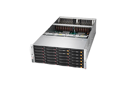 Сервер SuperServer SYS-6049GP-TRT CSE-848 noCPU X11DPG-OT-CPU 24хDDR4 1 IPMI 4х1000W PSU Ethernet 2х10Gb/s 24х2,5" FCLGA3647 (3)